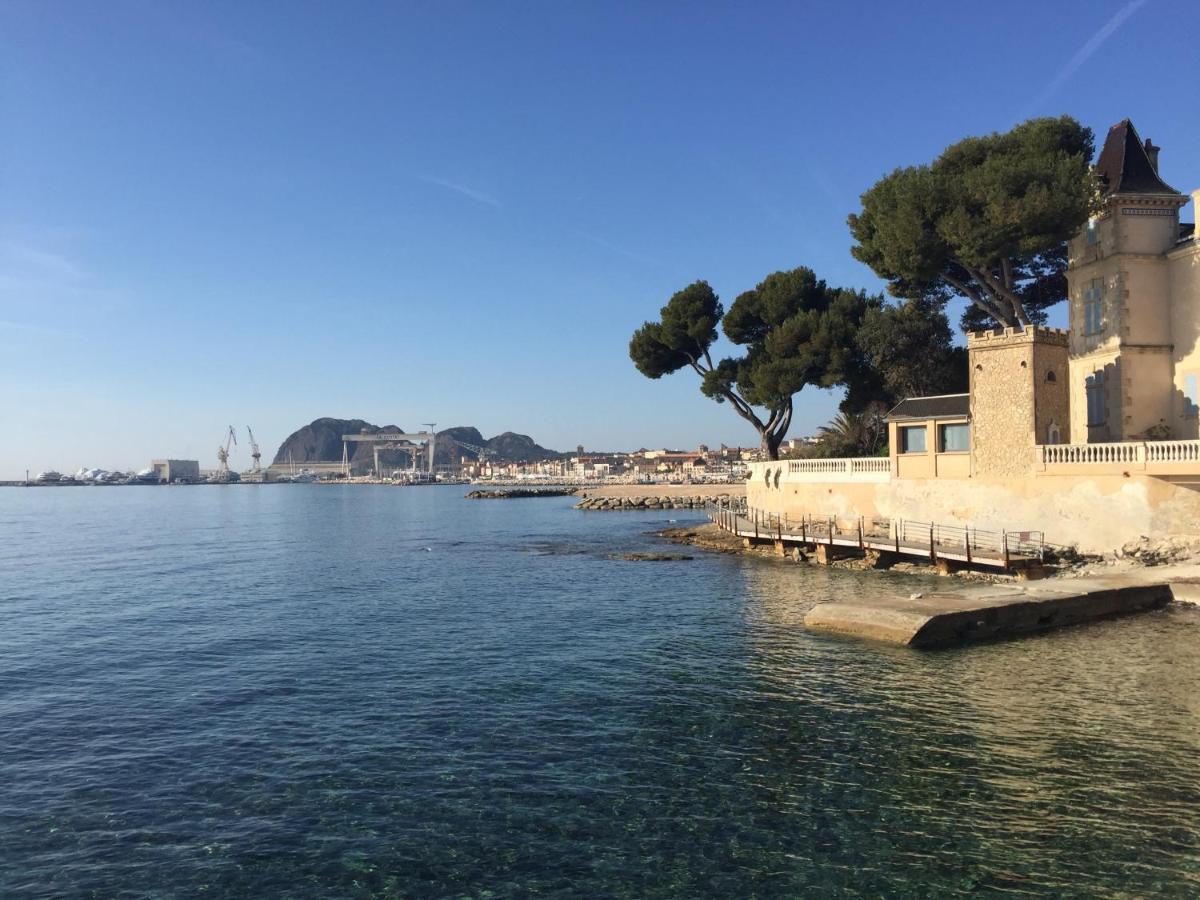Duplex La Ciotat - Superbe 85 M2 - 6 Pers - 3 Chambres - Climatisation - Vue Mer Et Proche Du Vieux Port La Ciotat Ngoại thất bức ảnh