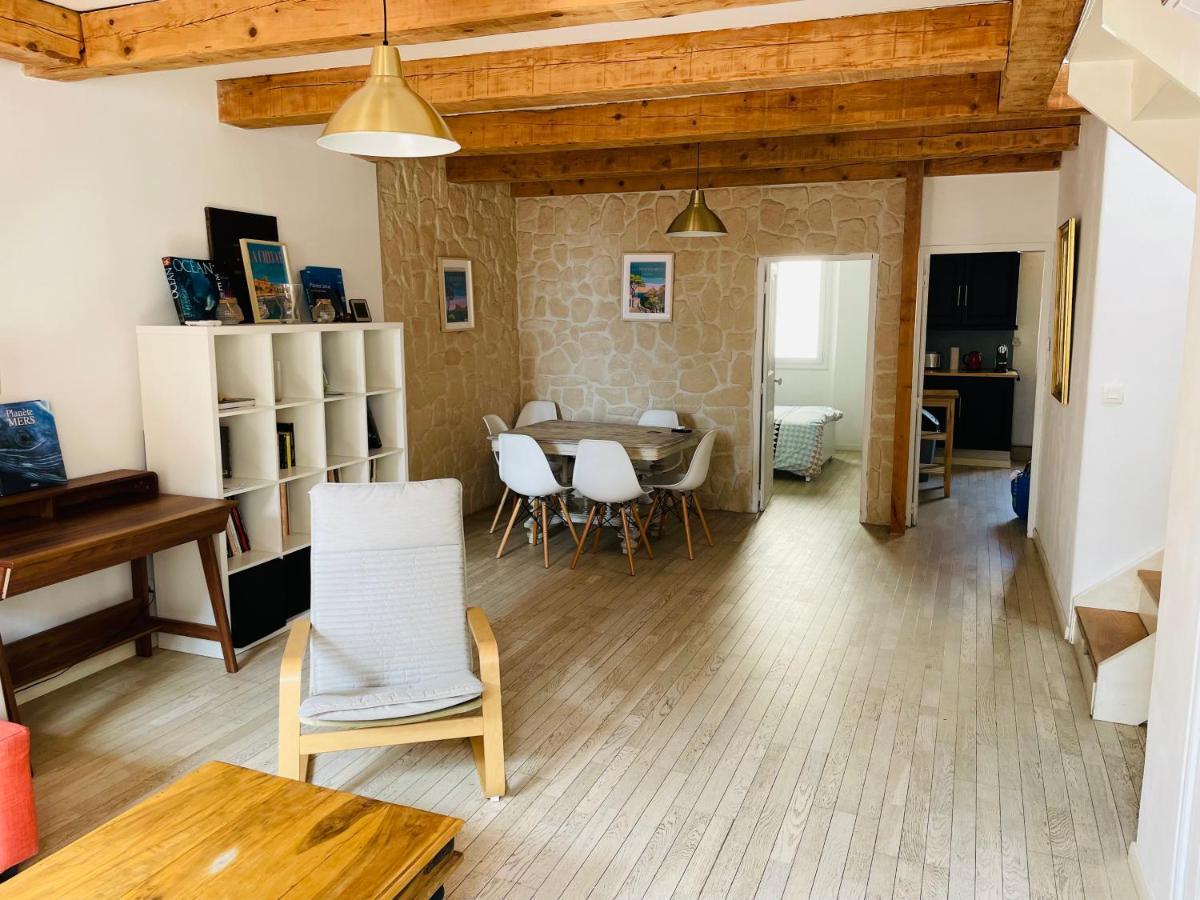 Duplex La Ciotat - Superbe 85 M2 - 6 Pers - 3 Chambres - Climatisation - Vue Mer Et Proche Du Vieux Port La Ciotat Ngoại thất bức ảnh